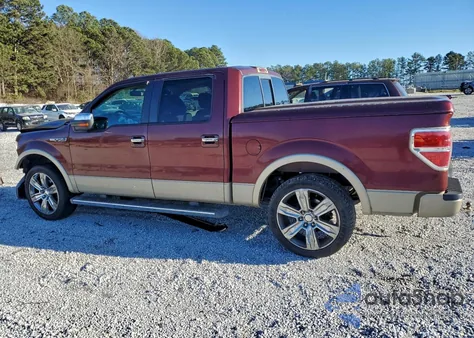 2010 Ford F150 Supercrew из США, поврежденный, VIN 1FTFW1CV5AFD48896